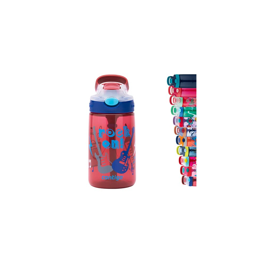 Contigo Gizmo Flip Autospout Kids Water Bottle With Flip Straw, Bpa Fr