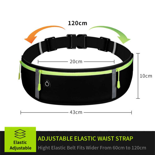 GORWRICH Running Belt with Waterproof Adjustable Elastic Strap, Sweatp 2