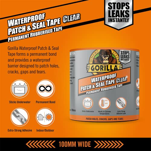 Gorilla WATERPROOF PATCH & SEAL CLEAR 1