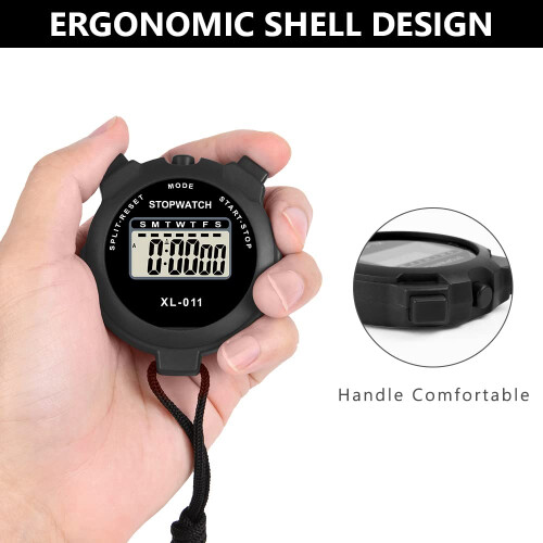 Vicloon Sport Stopwatch Timer, Multi-Function Sport Digital Stopwatch 2