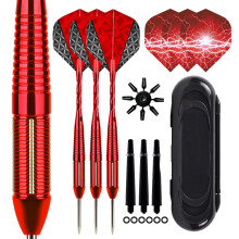 Professional Darts Set 22g,3 Pack Steel Tip Darts Set With Aluminum Sh