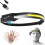 Head Torch Rechargeable [2 Pack], 400 Lumen Waterproof LED Headlamp wi 2