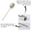 3 Pack Ball Pump Inflation Needles - Durable Stainless Steel Needles B 3