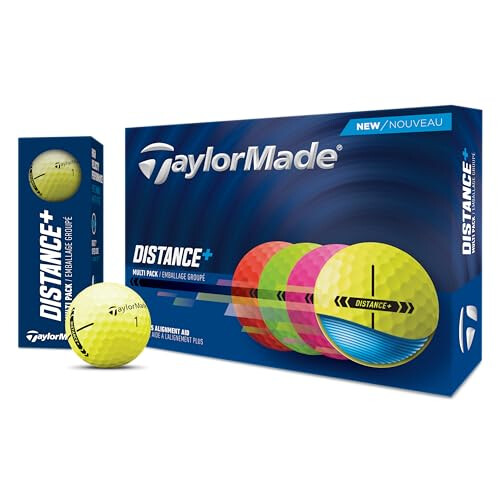 TaylorMade 2025 Golf Distance+ Multi Golf Balls 1