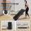 Superun Walking Pad Raceable 2.5HP APP Control Under Desk Treadmill 13 4
