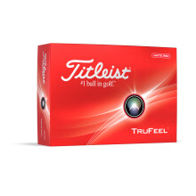 Titleist TruFeel Golf Ball, Pack of 12 Balls, Matte Red, One Dozen