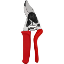 Sécateur à lame franche pour petites mains, manche pivotant pour droitier, lame en acier trempé de 40 mm, ergonomique et compact