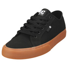 (8.5) DC Shoes Manual Mens Skate Trainers in Black Gum
