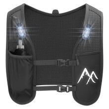 ArcticFit LED Running Vest - Adjustable Unisex Reflective Vest with Ph