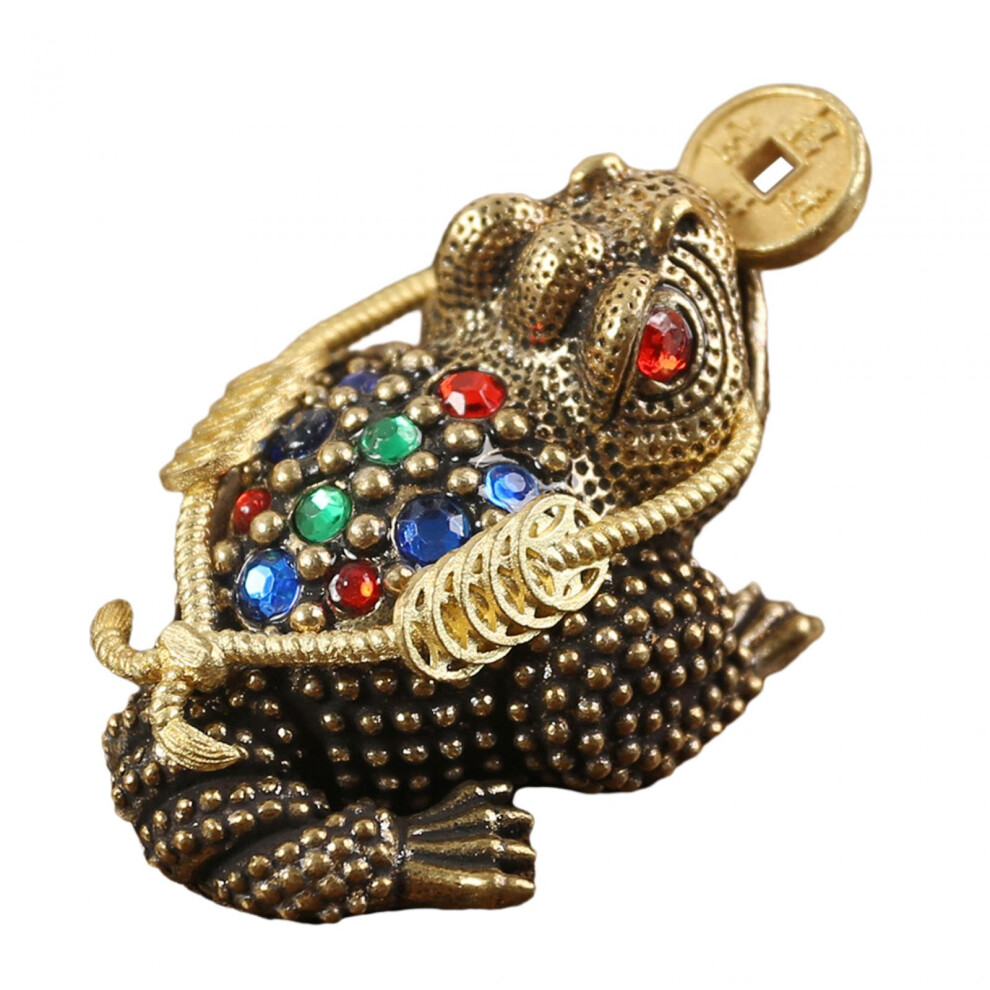 Durable Brass Money Toad Fortune Sculpture Feng Shui Decorative-image-OPC-PJZDCFM-NEW