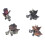 4Pcs Dinosaur Motorbike Toy Motorcycle PVC Pull 5