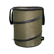 (Green, S10Gallons) Open-up Trash Can For Convenient And Garbage Collection Green Lawn