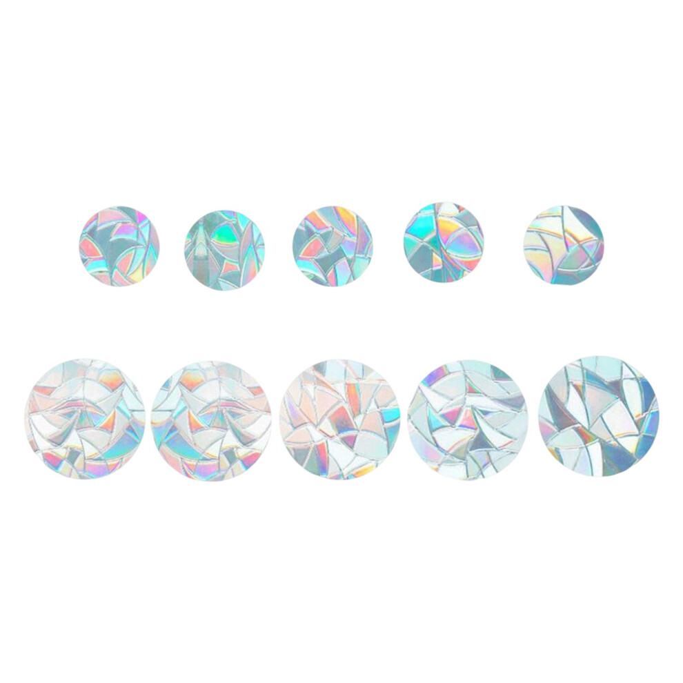 10piece Colorful Window Decals For Bird Strikes Visual Interest-image-OPC-PJZDFWC-NEW