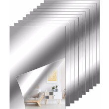 16pcs/set Wall Mirror Tiles Clear And Unique Wide Range Of Uses