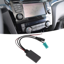 Bluetooth 5.0 Aux-Adapter mit Mikrofon für Clio Espace Kangoo Megane