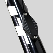 Fahrradhalterung für Air Tag, ABS-Metall, 1,47 x 3 Zoll