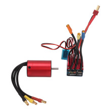 3600KV Brushless-Motor-ESC-Set für 1/14-1/16 RC-Car, Rot 28x40mm