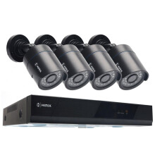 Hirix 1080P 5MP 4-Channel CCTV Security Camera Kit with 500GB HDD &amp; Night Vision