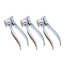 (Silver*3 pcs, one-size) 1pc Stainless Steel Garlic Press Manual Crusher Handheld Ginger Kitchen Tool, Durable Material Kitchen Cooking Accessories, Kitchen Utensils