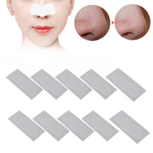 10 Stück Hydrogel-Nasenpflaster zur Beruhigung der Haut, Porenstraifen für Zuhause und unterwegs, Hautpflege