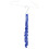 Große blaue Geflügelnetzfüttertasche mit Haken, 57 cm Nylon 15