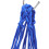 Große blaue Geflügelnetzfüttertasche mit Haken, 57 cm Nylon 9