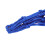 Große blaue Geflügelnetzfüttertasche mit Haken, 57 cm Nylon 12