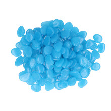 Reusable Dark Blue Fluorescent Pebbles for Garden and Walkway – 100 Pack