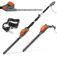 Terratek 550W Telescopic Hedge Cutter | Long-Reach Corded Hedge Trimmer