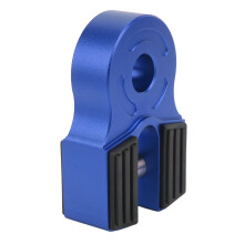 30.000 lb universaler Winsch-Klammerhalter aus Aluminium, Eisen, Gummi-Schutzhülle, Blau