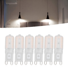Dimmable G9 LED Glühbirne 5W 22LED Warmweiß 220V 57mm Kleinpackung à 6