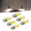 6er Pack G4 9W Dimmable COB LED Lampen 500LM 6500K Weiß 16