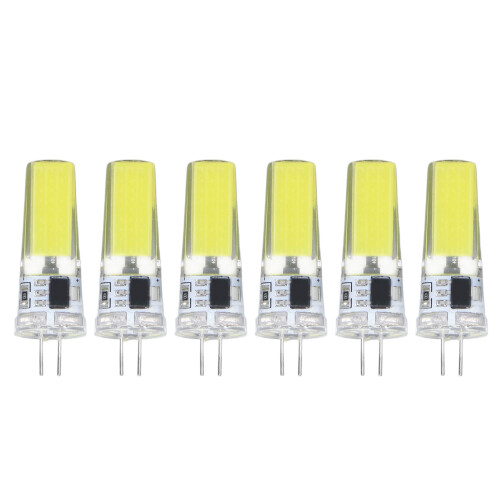 6er Pack G4 9W Dimmable COB LED Lampen 500LM 6500K Weiß 1