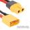 Wiederverwendbarer XT90-Männlichstecker Adapter für Auto, Flugzeug- und Schiffsmodelle 11