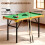 SPORTNOW 4FT Folding Pool Table, Mini Billiards Table Set for Kids, Green 5