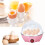 Automatischer Eierkocher, 7 Eier, Pink, 350W, Kompakt 15cm 4