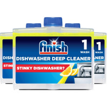 Finish Dishwasher Machine Cleaner Lemon Pack of 3 250ml EachDeep Cleans and Helps to prolong life of your dishwasher