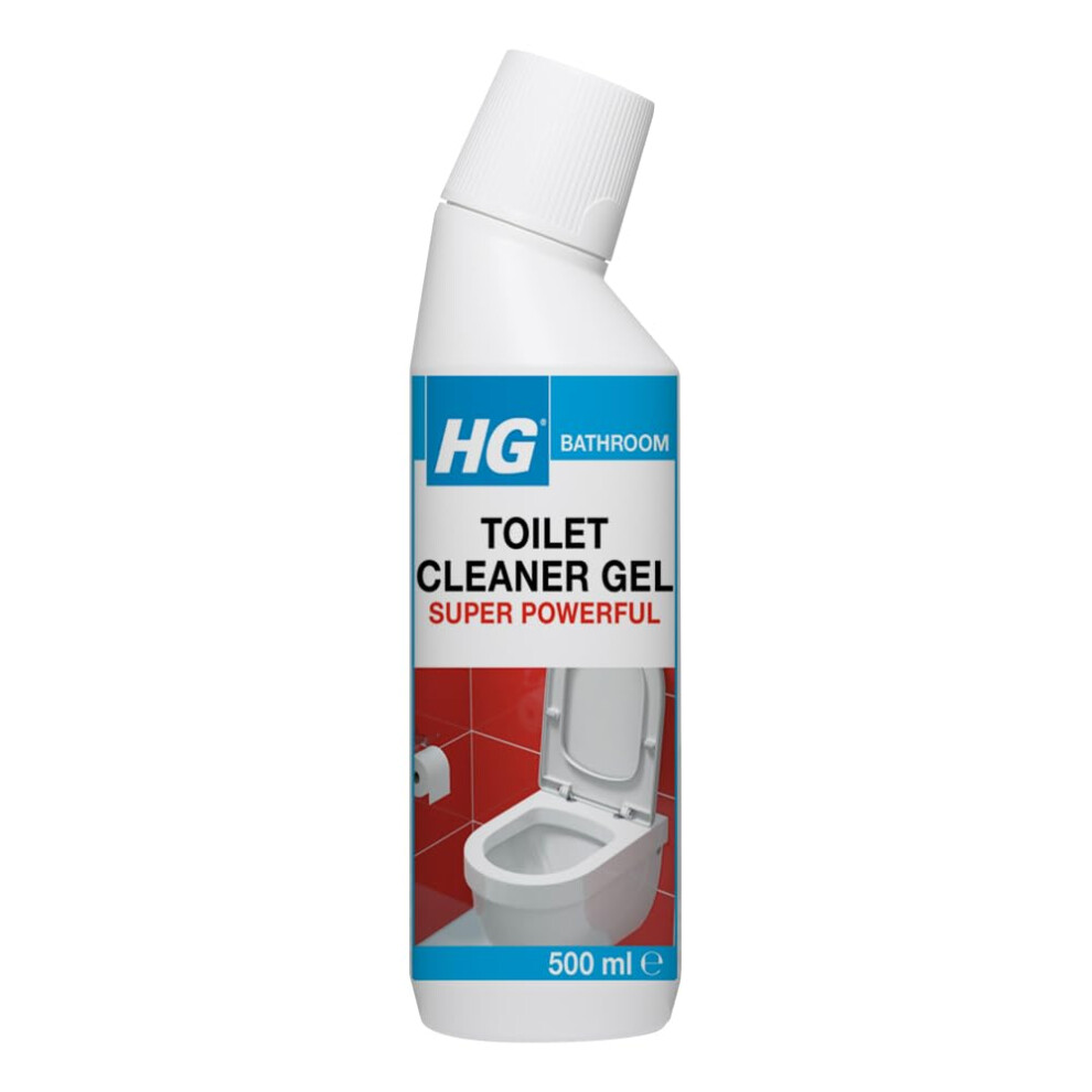 Hg Toilet Cleaner Gel Super Powerful Limescale Stain Remover – 500Ml