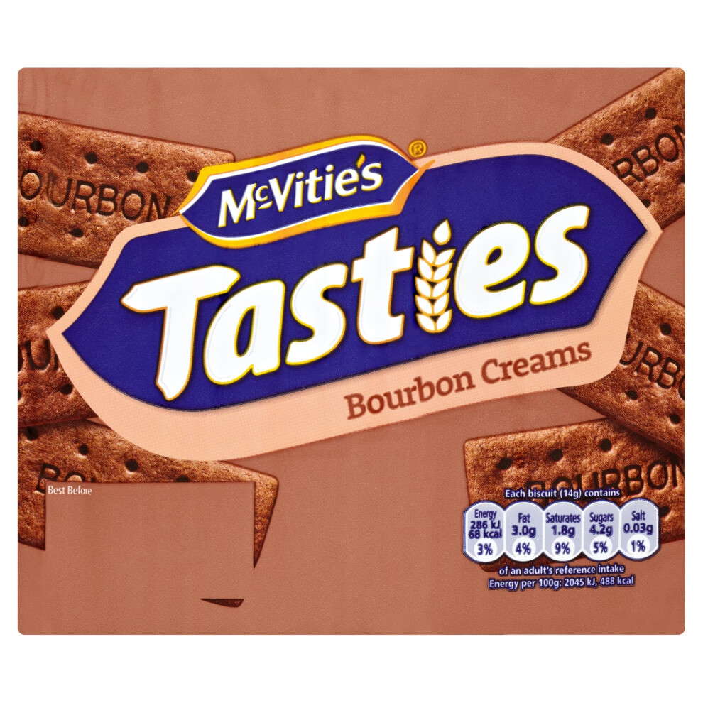 Mcvities Tasties Bourbon Creams Biscuits 300 G Pack Of 1