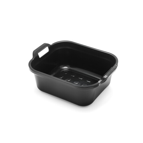 Addis Addis 517936 Large Rectangular 10 Litre Washing Up Bowl with Handles Black