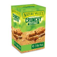 Nature Valley Crunchy Granola Bars Oats n Honey Pack Of 40 Bars