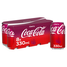 CocaCola Original Taste Cherry 8 x 330ml Cans
