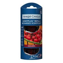Yankee Candle ScentPlug Fragrance Refills Black Cherry Plug in Air Freshener Oil Up to 60 Days of Fragrance 2 Count