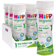 HiPP Organic 1 First Milk Ready To Feed 200ml pack of 6