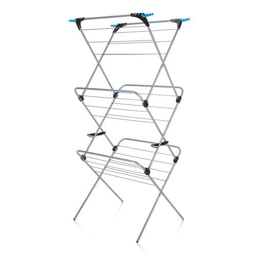 Minky Minky 3 Tier Plus Clothes Airer Silver 2