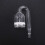 Aquarium Fish Tank CO2 Diffuser Carbon Dioxide Reactor with Ceramic Disc + 2 Suckers 9