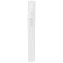 Lote de 50 botellas vacías de plástico transparente de 5 ml para maquillaje, perfume y atomizador rellenables.