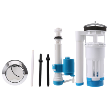 Set di accessori per WC doppio marino, valvola di scarico, raccordi per serbatoio dell'acqua singolo vecchio stile