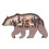 Bear and Deer Wall Decoration, Decorations for Home, Art Decor, Rustic Home Cabin Decor 11