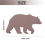 Bear and Deer Wall Decoration, Decorations for Home, Art Decor, Rustic Home Cabin Decor 1